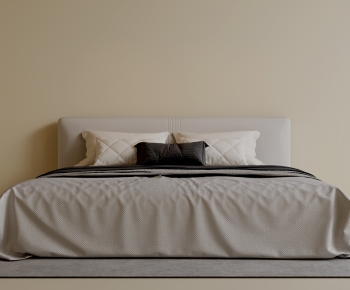 Modern Double Bed-ID:662370921