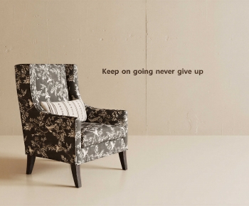 American Style Single Sofa-ID:128463984