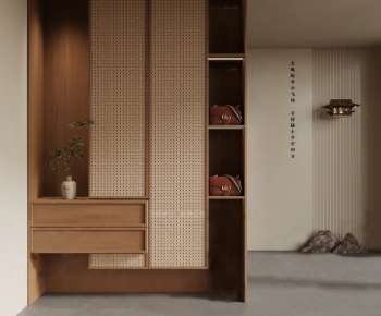 Modern Entrance Cabinet-ID:374349125