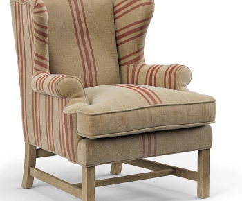 European Style Single Sofa-ID:348079228