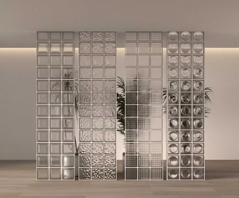 Modern Glass Screen Partition-ID:301418079