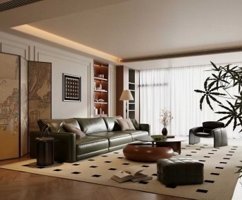 Modern A Living Room-ID:173314099