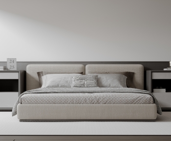 Modern Double Bed-ID:190920114