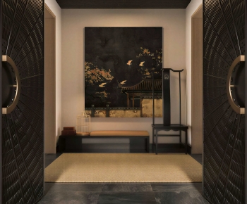 New Chinese Style Hallway-ID:921639927