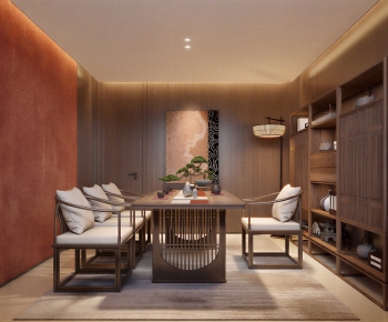 New Chinese Style Tea House-ID:200210095