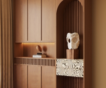Modern Entrance Cabinet-ID:691656116
