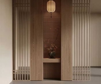 New Chinese Style Hallway-ID:597946883