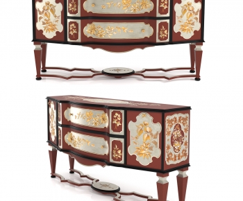 European Style Decorative Cabinet-ID:580488929