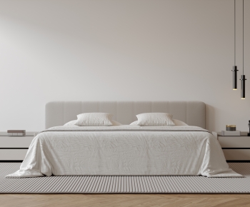 Modern Double Bed-ID:751979453