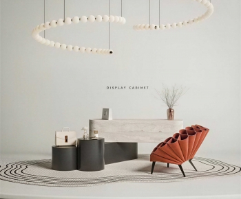 Modern Reception Desk-ID:643217097