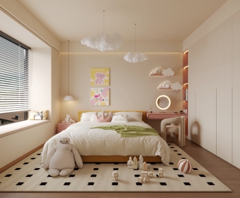 Modern Girl's Room Daughter's Room-ID:805434949