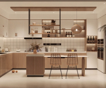 Nordic Style Open Kitchen-ID:676625018