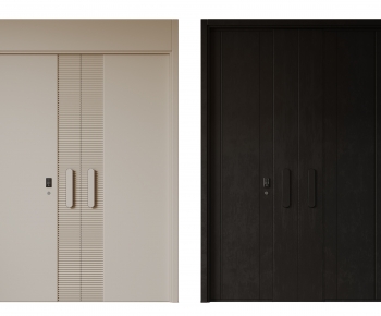 Modern Double Door-ID:435444126