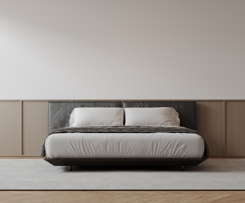 Modern Double Bed-ID:464103944