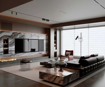 Modern A Living Room-ID:395951996