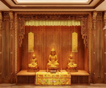 Chinese Style Buddhist Niche-ID:698611026