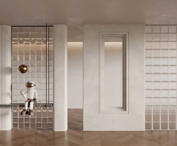 Modern Glass Screen Partition-ID:140043979