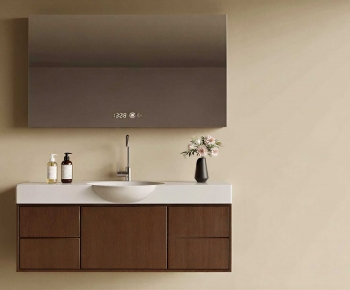 Modern Bathroom Cabinet-ID:390280967
