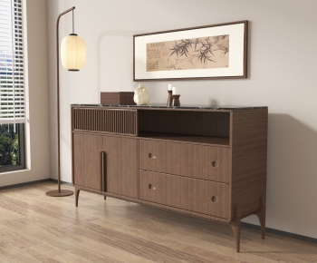 New Chinese Style Side Cabinet-ID:317317014