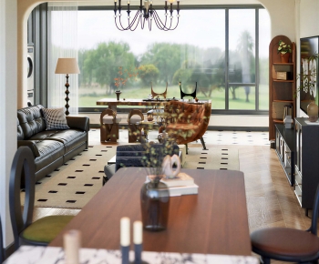 French Style A Living Room-ID:721059087