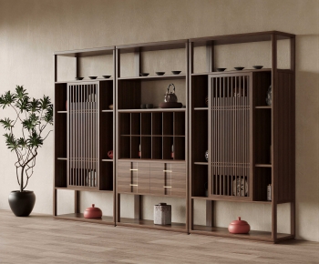 New Chinese Style Antique Rack-ID:845030072