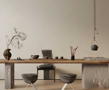 New Chinese Style Tea Tables And Chairs-ID:751384024