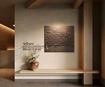 Wabi-sabi Style Bench-ID:288440946