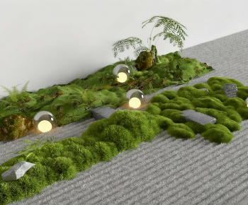 New Chinese Style Plant Landscaping-ID:606532103