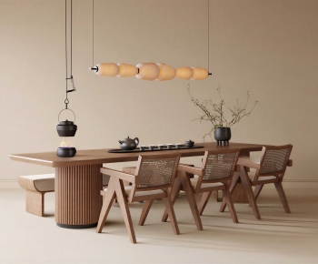 New Chinese Style Tea Tables And Chairs-ID:862534053