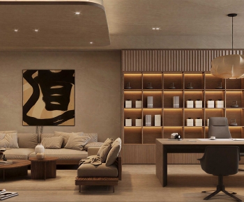 Wabi-sabi Style Study Space-ID:230184082