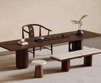 New Chinese Style Tea Tables And Chairs-ID:184957031