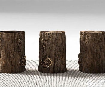 Wabi-sabi Style Side Table/corner Table-ID:352652073