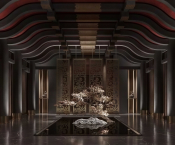 New Chinese Style Lobby Hall-ID:993908888