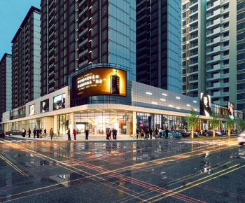 Modern Commercial Street-ID:906513939