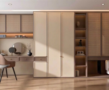 Modern Clothes Storage Area-ID:169338941