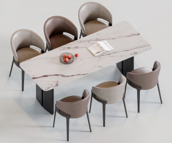 Modern Dining Table And Chairs-ID:101969237