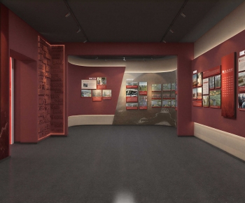 Modern Exhibition Hall-ID:560772905