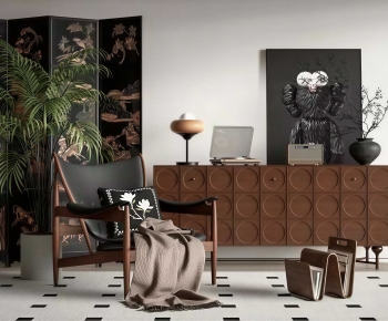 Modern Entrance Cabinet-ID:629870951