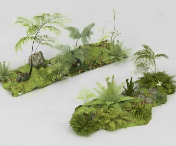 Modern Plant Pile-ID:501430991