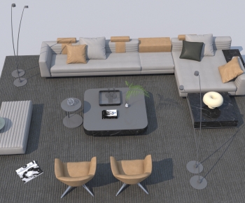 Modern Sofa Combination-ID:923402072