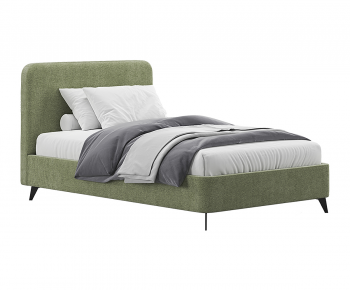 Modern Single Bed-ID:881540864