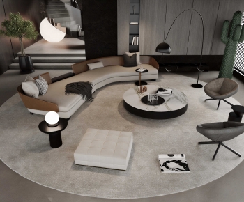 Modern Sofa Combination-ID:492182023