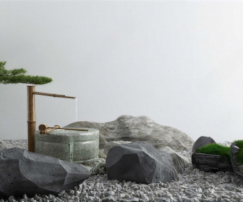 New Chinese Style Plant Landscaping-ID:944876911