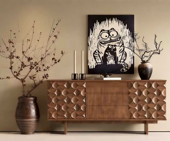 Modern Entrance Cabinet-ID:101408964