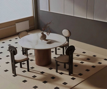 Modern Dining Table And Chairs-ID:298423054