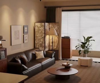 Modern A Living Room-ID:587691073