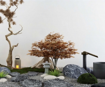 New Chinese Style Plant Landscaping-ID:295022962