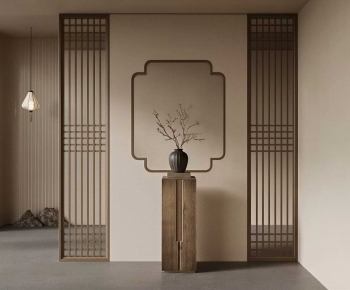 New Chinese Style Hallway-ID:493601086