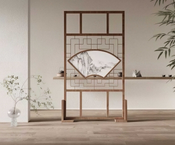 New Chinese Style Wooden Screen Partition-ID:230927945