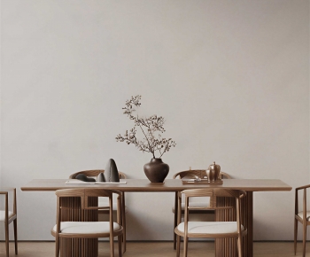 New Chinese Style Dining Table And Chairs-ID:725943098